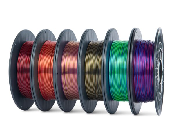 3dpower-plasilkdual-bundle6x-1800g 3DPower PLA SILK DUAL 1.75mm Bundle 6x0.3kg