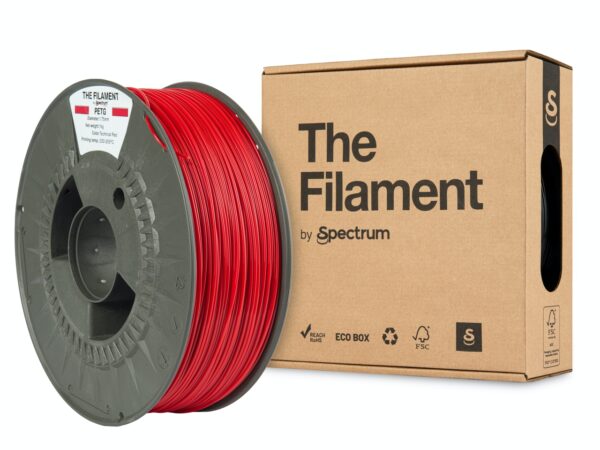 the-filament-petg-spool-technicalred-1kg The Filament PETG