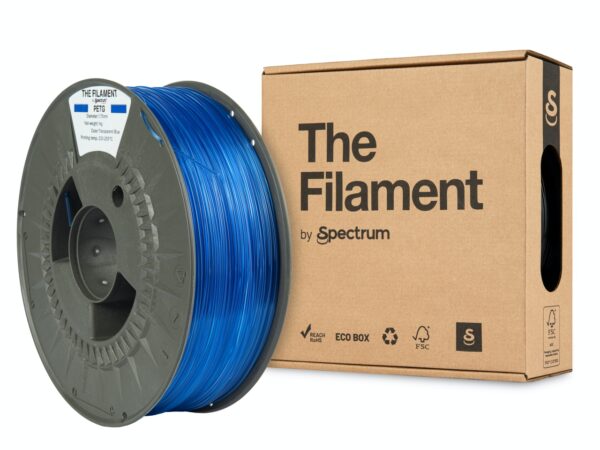 the-filament-petg-spool-transparentblue-1kg The Filament PETG